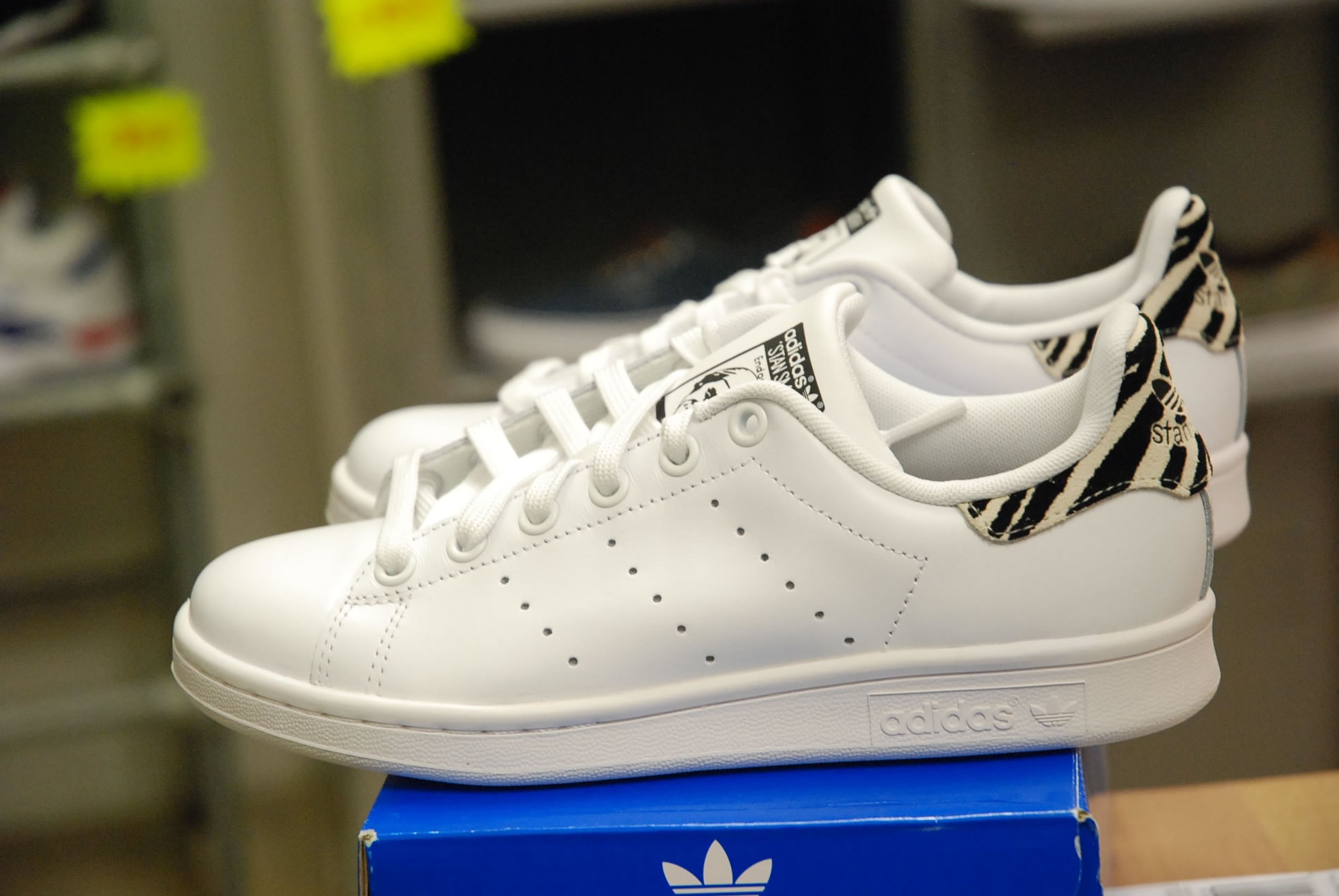 adidas stan smith femme blanche zebre